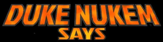 Duke Nuke Says Logo